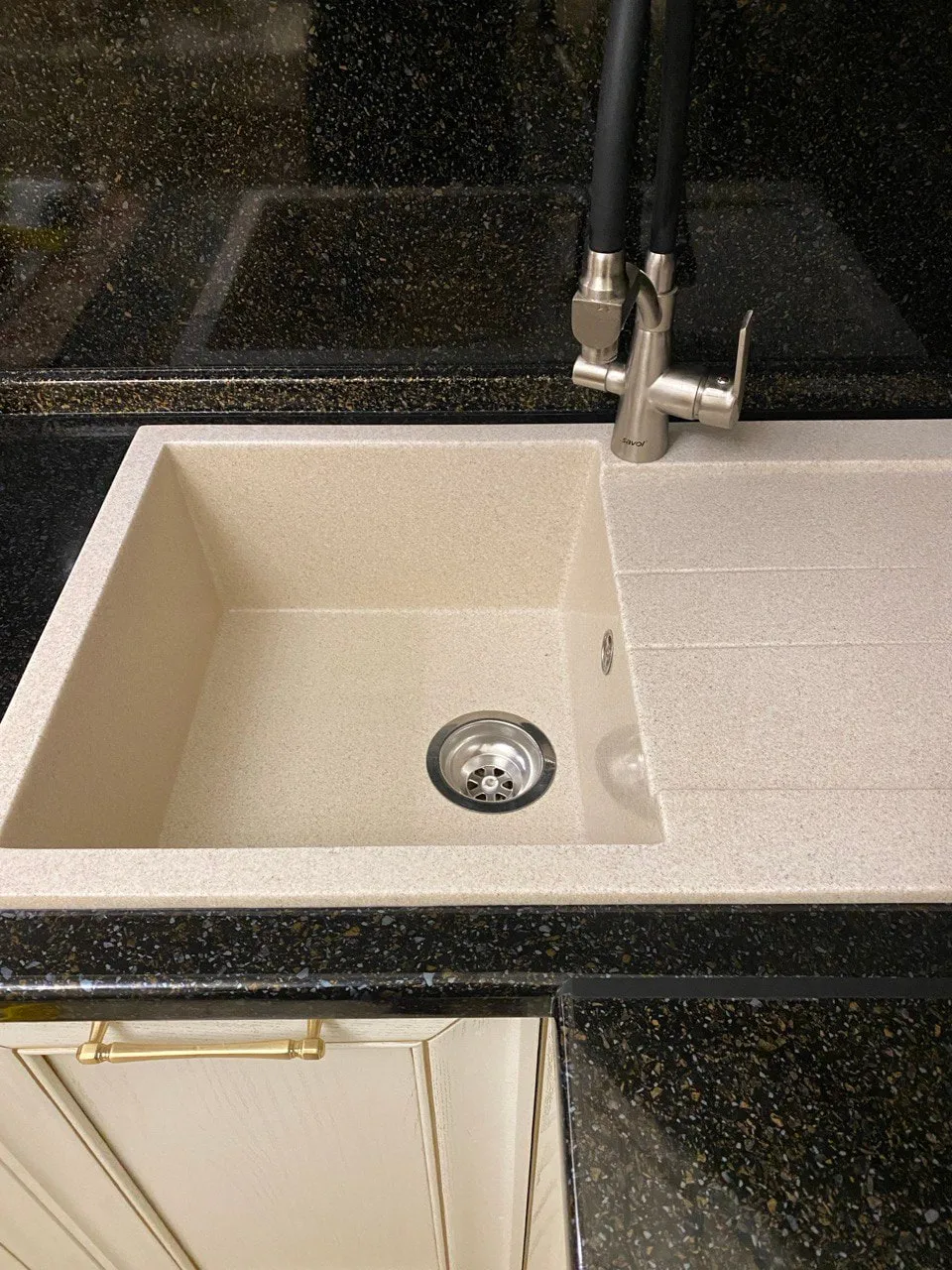 Мойка из искусственного камня — после работы Premium cleaning, Махачкала